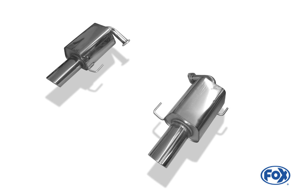 FOX Subaru Outback/ Legacy Outback BP - Kombi (Station Wagon) Endschalldämpfer rechts/links - 129x106 Typ 44 rechts/links