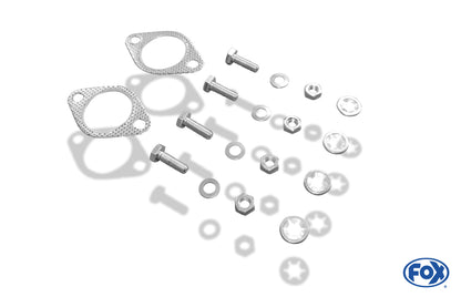 FOX Subaru Outback/ Legacy Outback BP - Kombi (Station Wagon) Endschalldämpfer rechts/links - 115x85 Typ 44 rechts/links