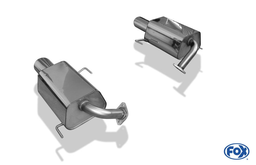 FOX Subaru Outback/ Legacy BL - Limousine Endschalldämpfer rechts/links - 115x85 Typ 44 rechts/links