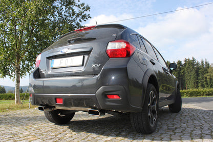 FOX Subaru XV Endschalldämpfer quer Ausgang rechts/links - 145x65 Typ 59 rechts/links