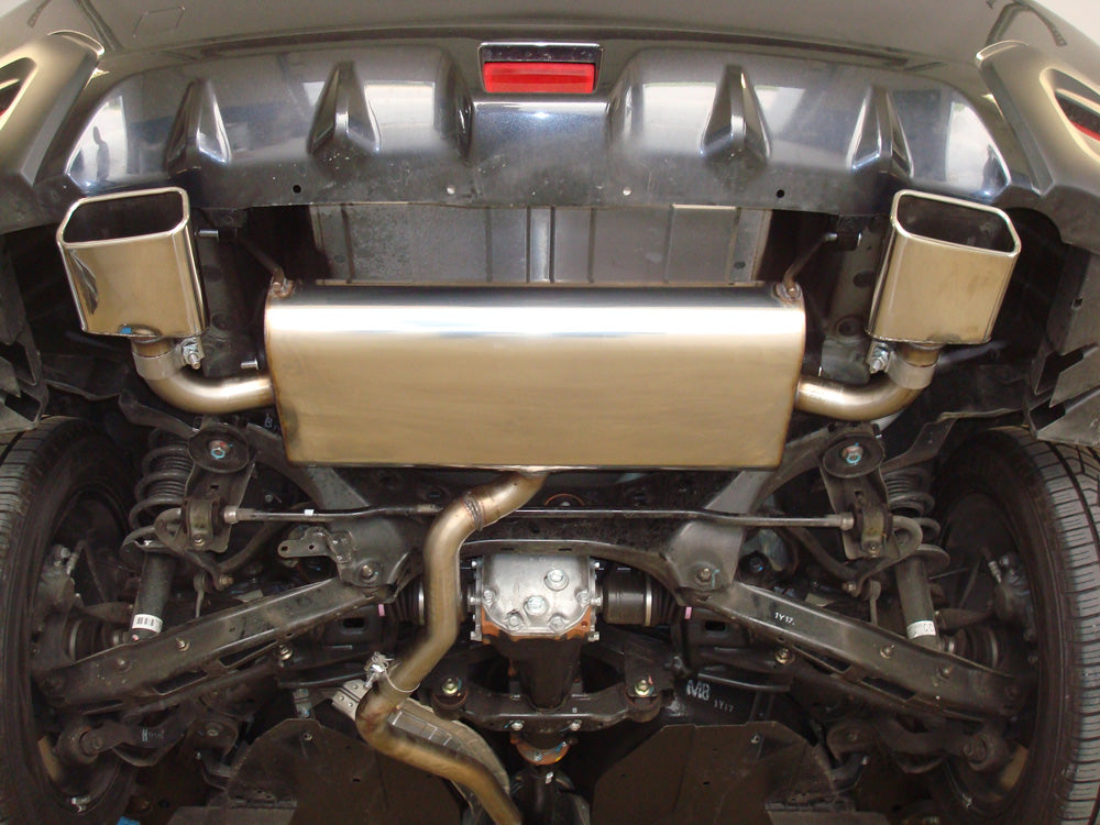 FOX Subaru XV Endschalldämpfer quer Ausgang rechts/links - 145x65 Typ 59 rechts/links