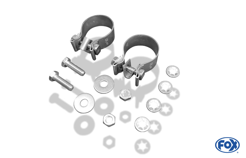 FOX Subaru BRZ/ Toyota GT86 Endschalldämpfer quer Ausgang rechts/links - 129x106 Typ 32 rechts/links