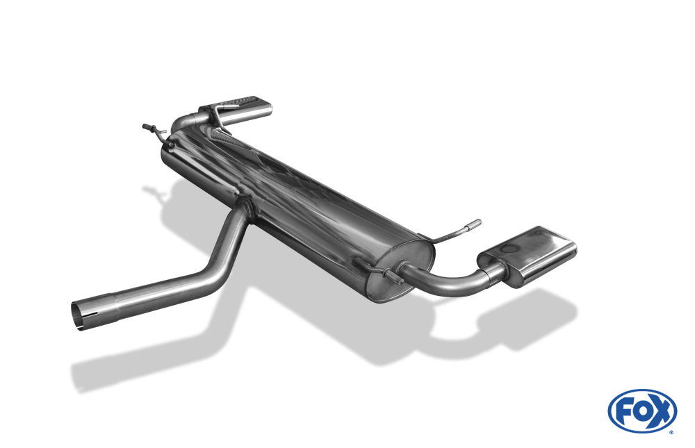 FOX Subaru SVX Endschalldämpfer quer Ausgang rechts/links - 130x50 Typ 52 rechts/links