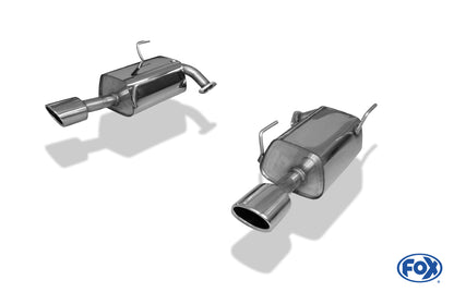 FOX Subaru Levorg Endschalldämpfer rechts/links - 115x85 Typ 44 rechts/links