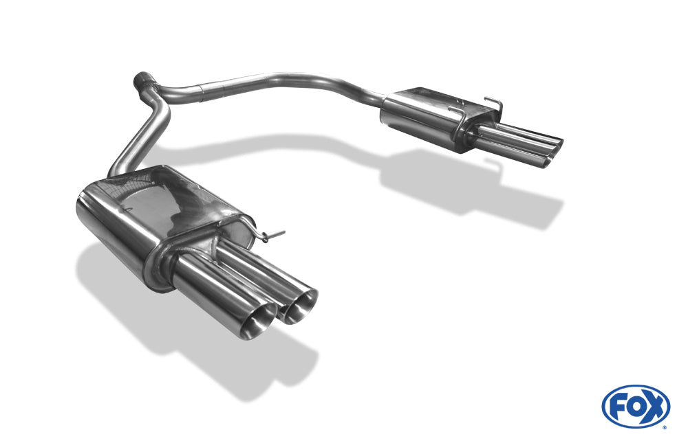 FOX Skoda Octavia Typ 1Z inkl. Facelift Endschalldämpfer rechts/links - 2x76 Typ 25 rechts/links