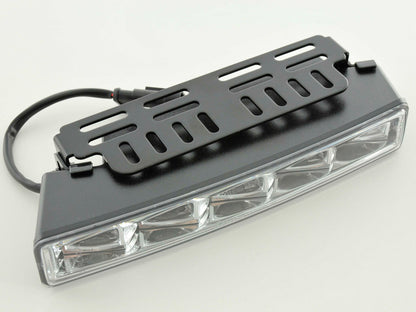 Tagfahrlicht LED mit Schaltrelais universal Set chrom