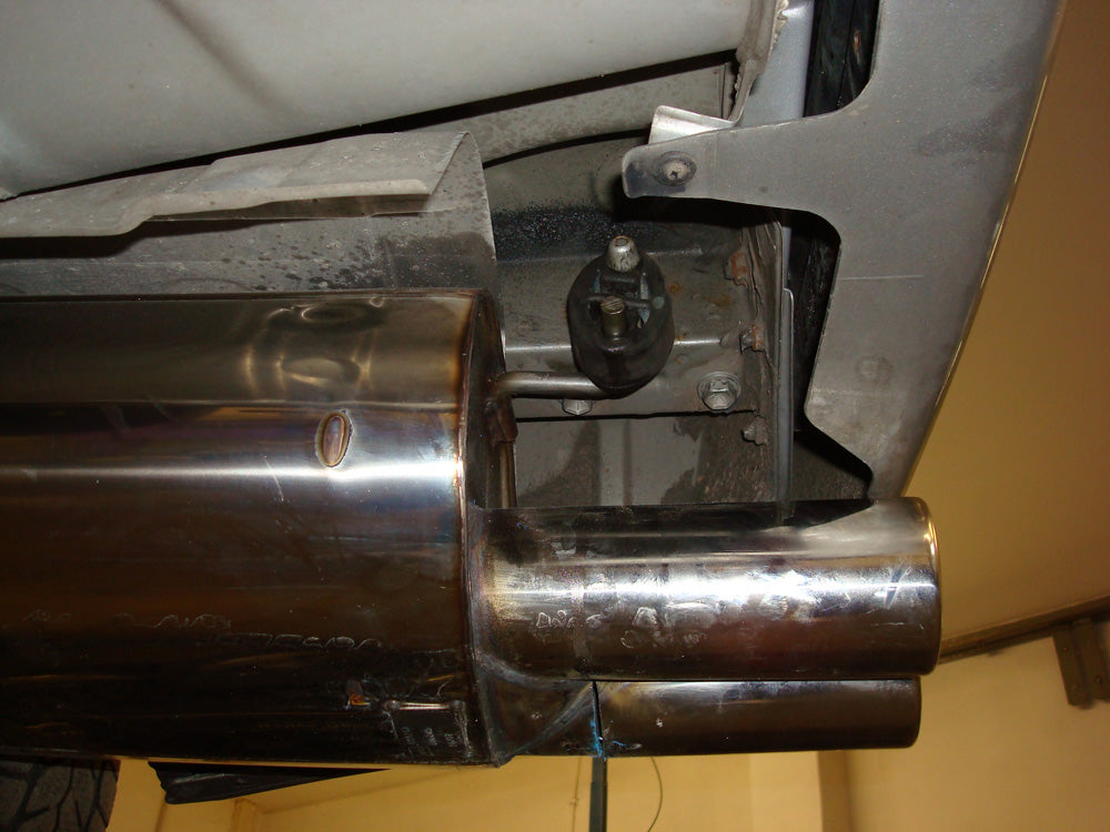 FOX Toyota Corolla E12 Combi Endschalldämpfer Ausgang rechts/links - 2x80 Typ 13 rechts/links