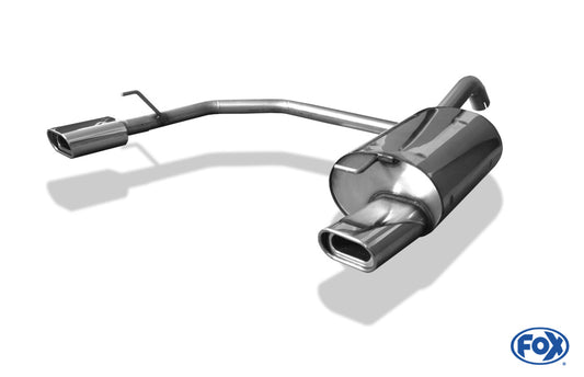 FOX Toyota Corolla E12 Combi Endschalldämpfer Ausgang rechts/links - 135x80 Typ 53 rechts/links