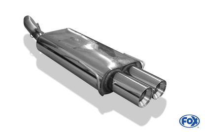 FOX Toyota Celica T20 Endschalldämpfer - 2x90 Typ 22