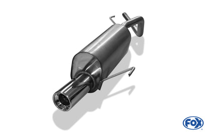 FOX Toyota Starlet P8 Endschalldämpfer - 1x90 Typ 13