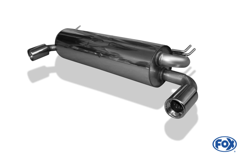 FOX Toyota RAV 4 II - 3-Türer Endschalldämpfer Ausgang rechts/links - 1x90 Typ 13 rechts/links
