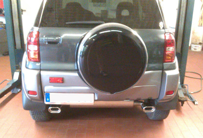 FOX Toyota RAV 4 II - 3-Türer Endschalldämpfer Ausgang rechts/links - 135x80 Typ 53 rechts/links