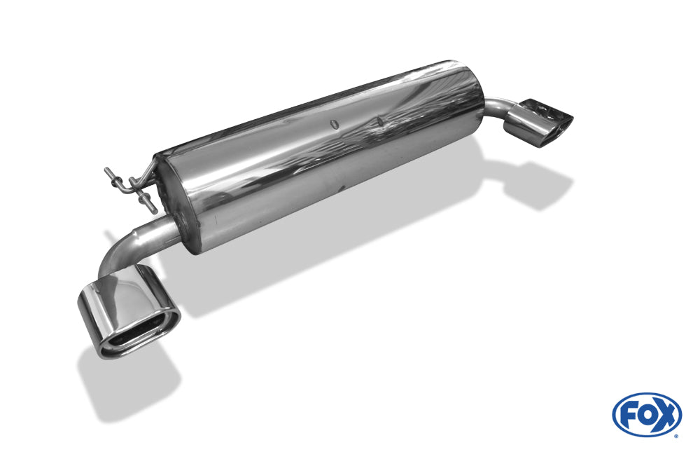 FOX Toyota RAV 4 II - 3-Türer Endschalldämpfer Ausgang rechts/links - 135x80 Typ 53 rechts/links