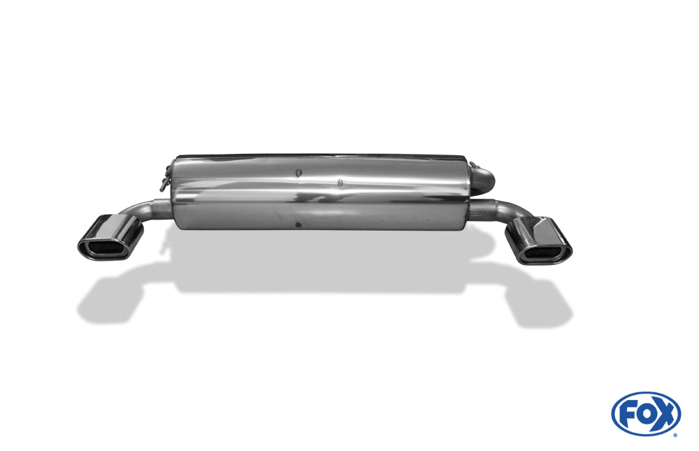 FOX Toyota RAV 4 II - 3-Türer Endschalldämpfer Ausgang rechts/links - 135x80 Typ 53 rechts/links