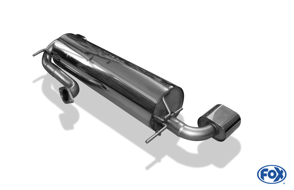 FOX Toyota RAV 4 II - 3-Türer Endschalldämpfer Ausgang rechts/links - 135x80 Typ 53 rechts/links