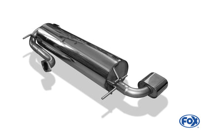 FOX Toyota RAV 4 II - 3-Türer Endschalldämpfer Ausgang rechts/links - 135x80 Typ 53 rechts/links