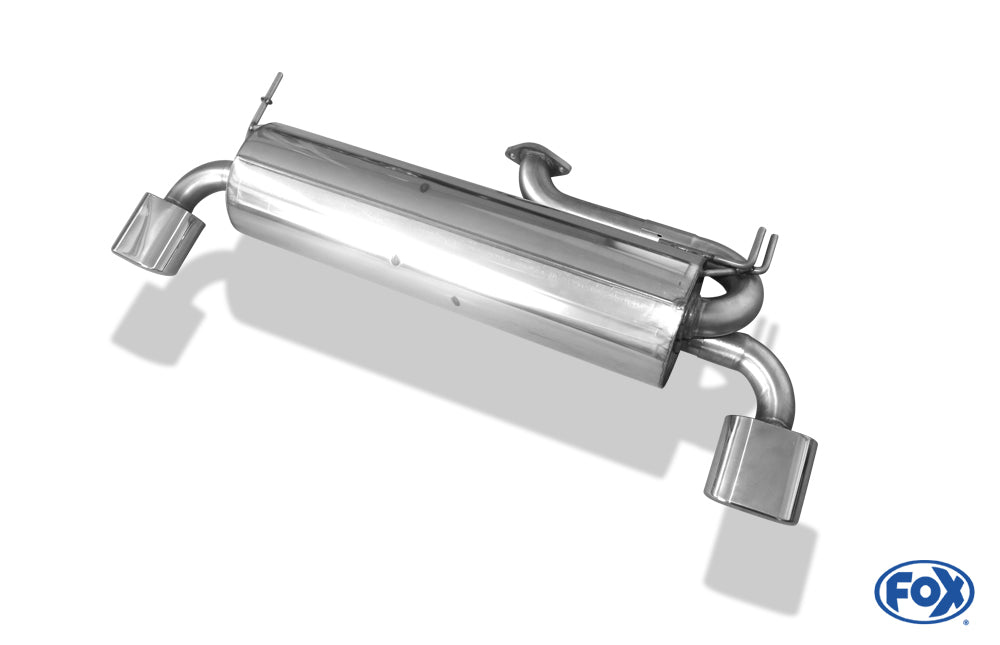 FOX Toyota RAV 4 II - 3-Türer Endschalldämpfer Ausgang rechts/links - 135x80 Typ 53 rechts/links