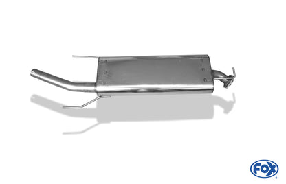 FOX Toyota RAV 4 IV - Diesel Mittelschalldämpfer mit sportlichen Klang