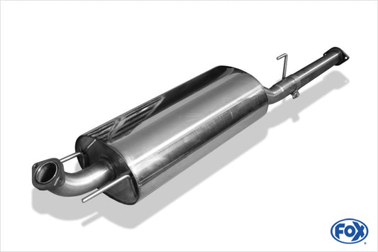 FOX Toyota Hilux III KUN25 - Double Cap - Double Cap Mittelschalldämpfer