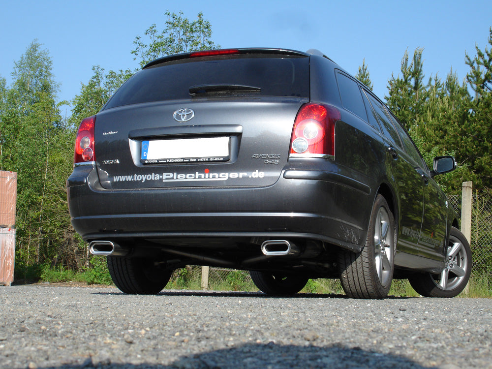 FOX Toyota Avensis T25 Diesel - Combi Endschalldämpfer rechts/links - 160x80 Typ 53 rechts/links