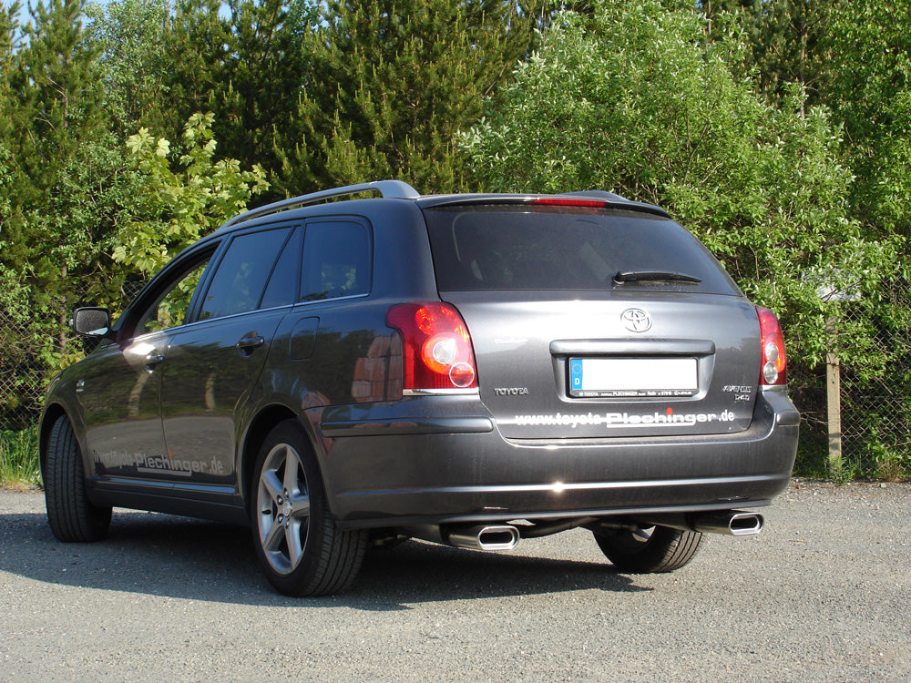 FOX Toyota Avensis T25 Diesel - Combi Endschalldämpfer rechts/links - 160x80 Typ 53 rechts/links