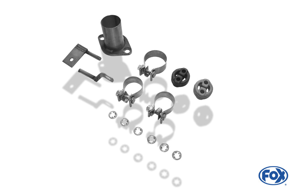 FOX Toyota Avensis T25 Diesel - Combi Endschalldämpfer rechts/links - 160x80 Typ 53 rechts/links