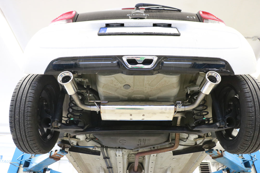 FOX Citroen C1 II Endschalldämpfer Ausgang rechts/links - 1x90 Typ 13 rechts/links