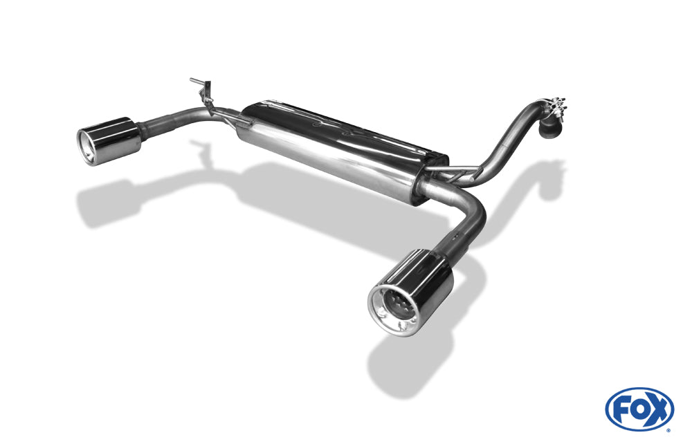 FOX Citroen C1 II Endschalldämpfer Ausgang rechts/links - 1x90 Typ 13 rechts/links
