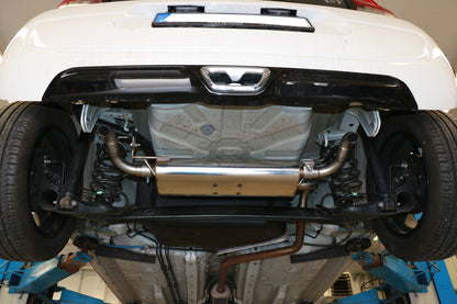 FOX Citroen C1 II Endschalldämpfer Ausgang rechts/links - Dieseloptik