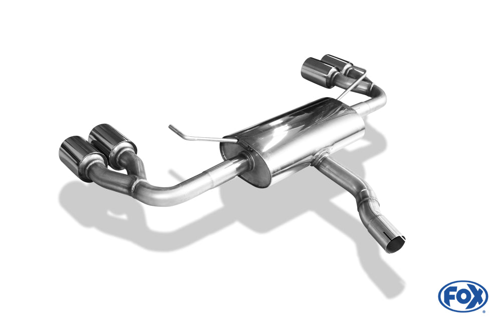 FOX Toyota Auris Diesel Endschalldämpfer rechts/links - 2x90 Typ 13 rechts/links