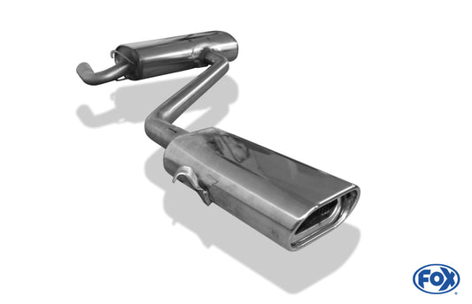 FOX Trabant 1.1 Limo & Kombi Endschalldämpfer - 135x80 Typ 53