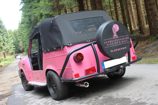 FOX Trabant 1.1 Kübelwagen Endschalldämpfer - 1x80 Typ 13