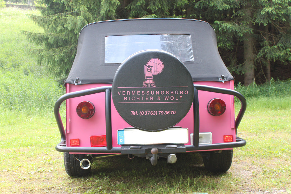 FOX Trabant 1.1 Kübelwagen Endschalldämpfer - 1x80 Typ 13