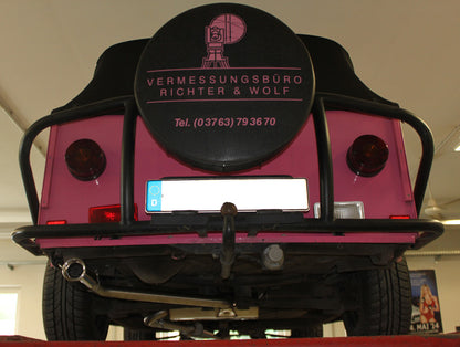 FOX Trabant 1.1 Kübelwagen Endschalldämpfer - 1x80 Typ 13