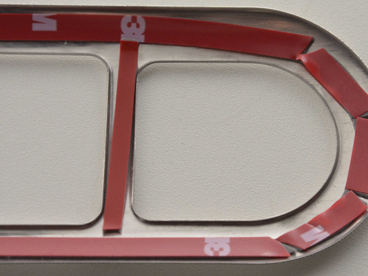 Türgriffrahmen Chrom Innen VW Polo (Typ 9N) Bj. 01-05, Edelstahl
