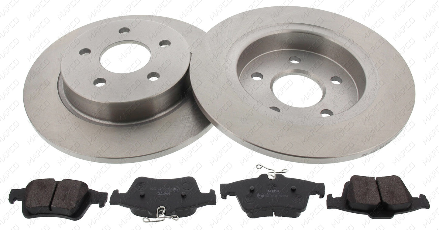 MAPCO Bremsensatz, Scheibenbremse Hinterachse  Satz  47645