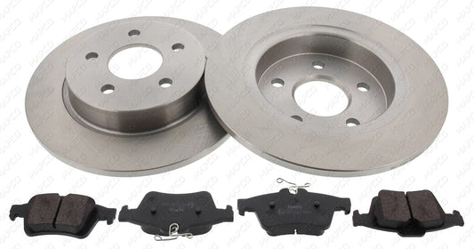 MAPCO Bremsensatz, Scheibenbremse Hinterachse  Satz  47645