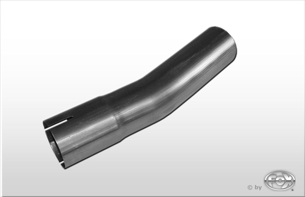 FOX Uni-Rohrbogen 15° geweitet - d1Ø 76mm Schenkellänge L1: ca. 140mm - Radius: 110mm