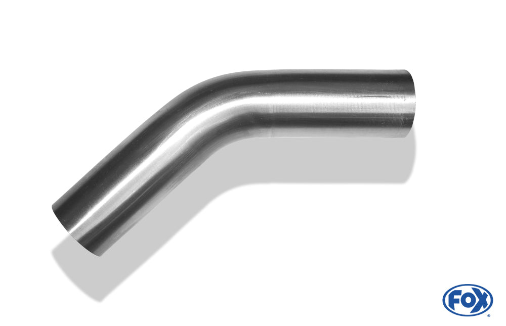 FOX Uni-Rohrbogen 45° ungeweitet - d1Ø 63mm Schenkellänge L1: ca. 130mm - Radius: 94,5mm
