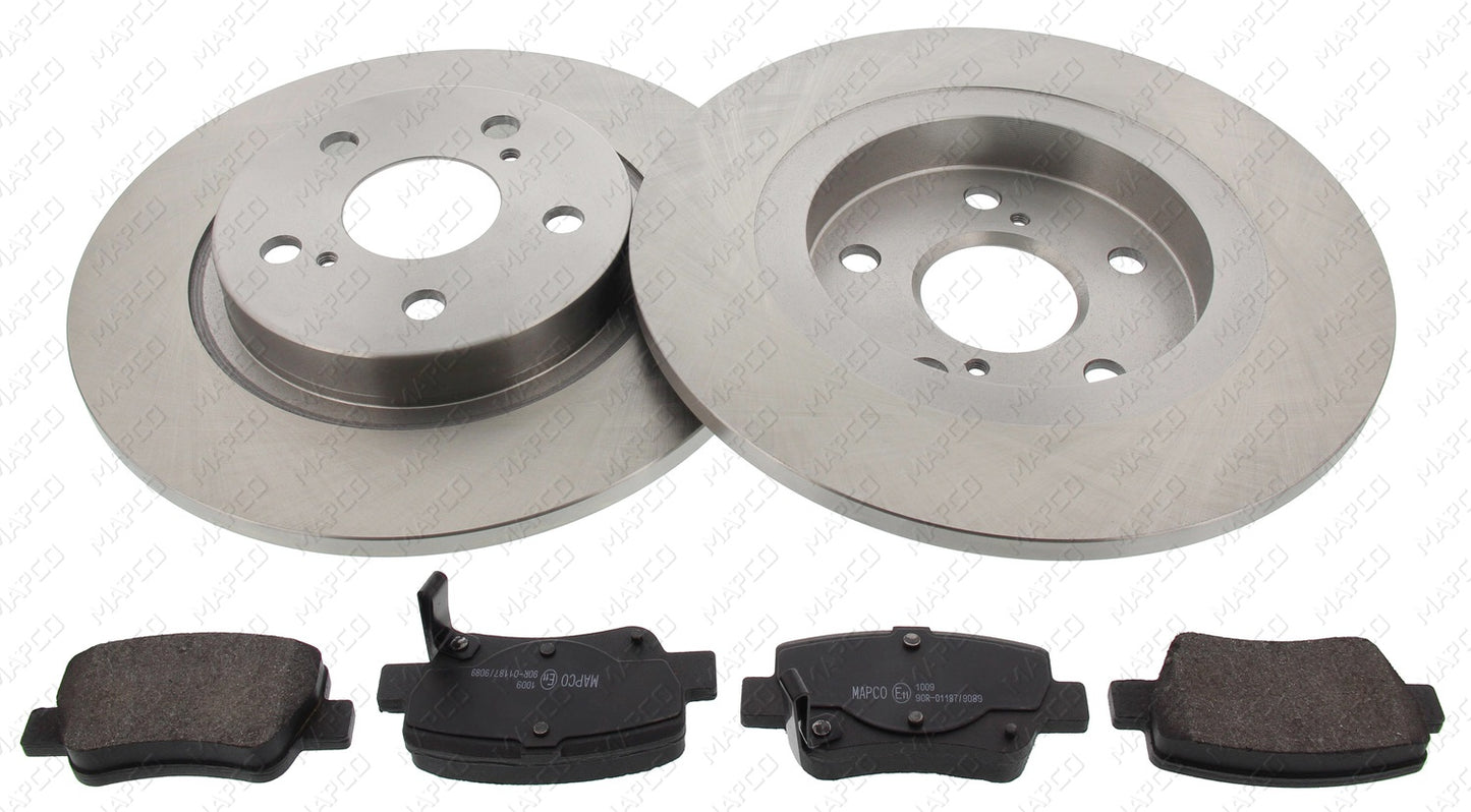 MAPCO Bremsensatz, Scheibenbremse Hinterachse  Satz  47509