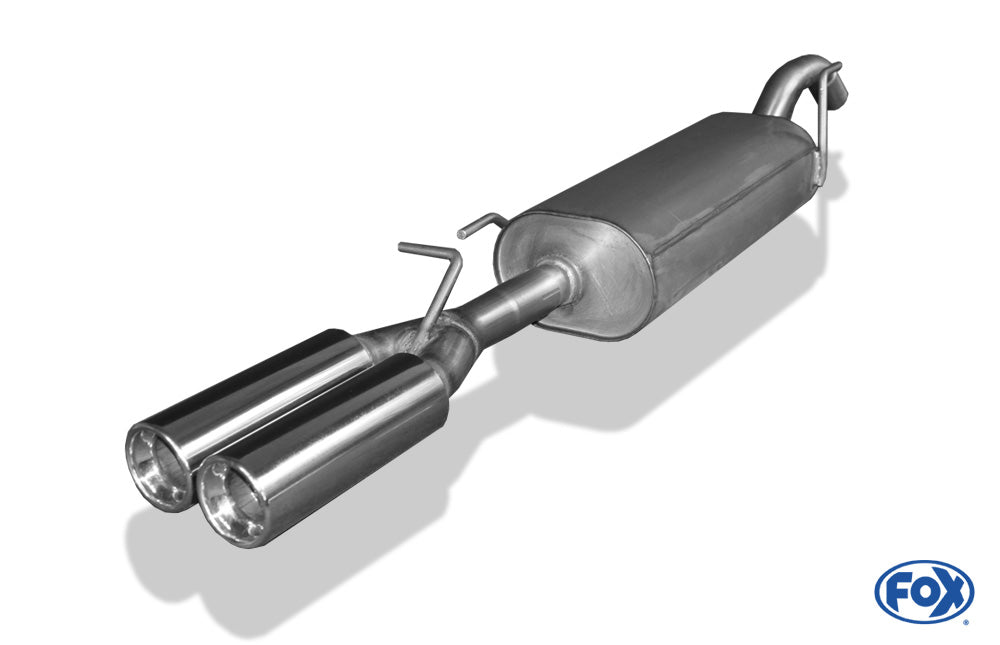 FOX VW Passat 35i - Bj. ab 10/93` Endschalldämpfer - 2x80 Typ 13