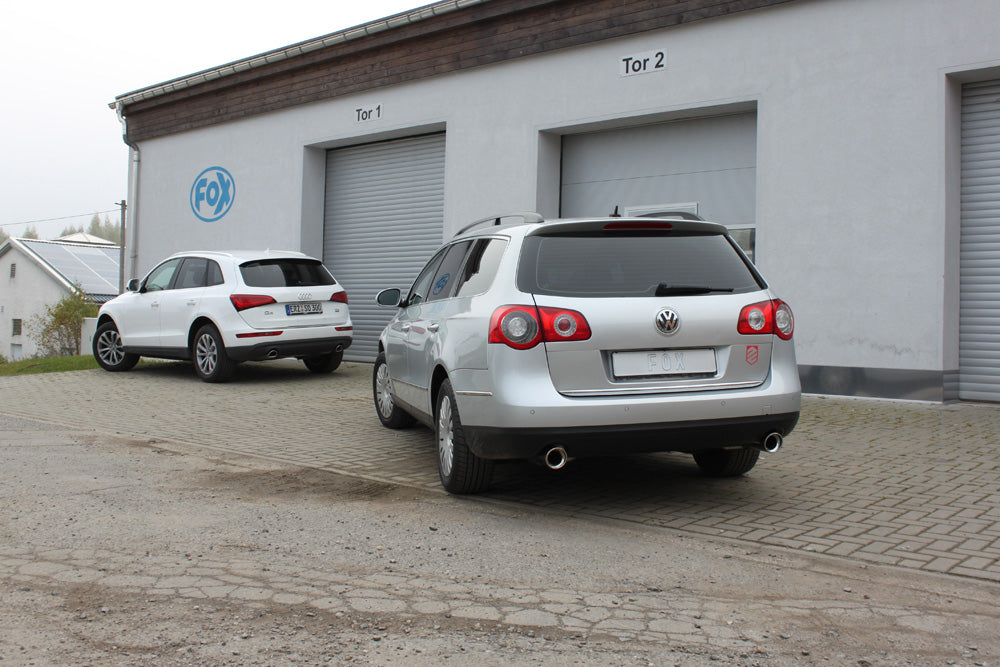 FOX VW Passat 3C 4-Motion Endschalldämpfer rechts/links - 1x100 Typ 17 rechts/links