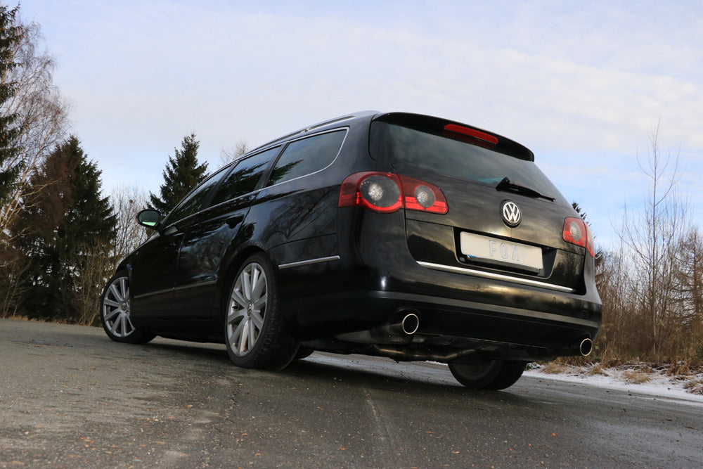 FOX VW Passat 3C 4-Motion - 3,2l Endschalldämpfer rechts/links - 1x100 Typ 16 rechts/links