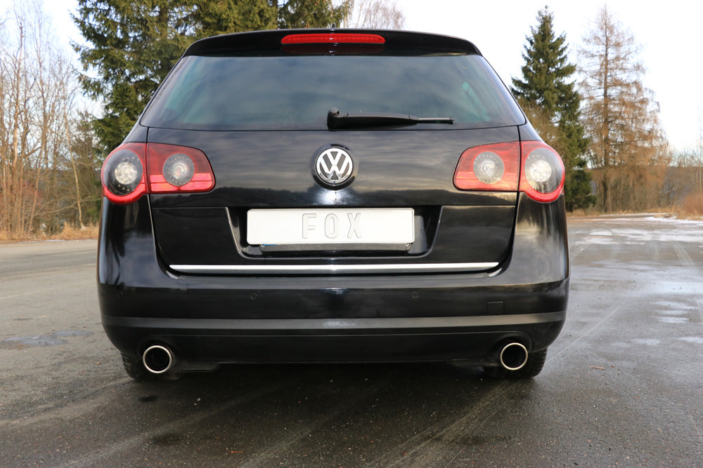 FOX VW Passat 3C 4-Motion - 3,2l Endschalldämpfer rechts/links - 1x100 Typ 16 rechts/links