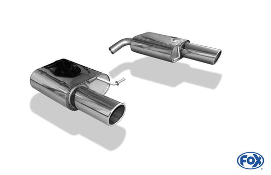 FOX VW Passat 3C 4-Motion - 3,2l Endschalldämpfer rechts/links - 1x100 Typ 16 rechts/links