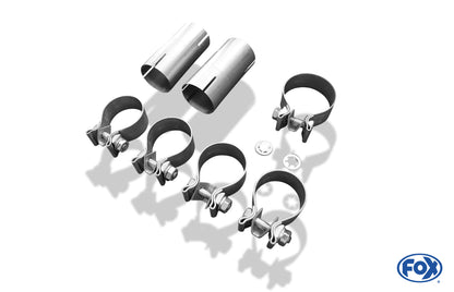 FOX VW Passat 3C 4-Motion - 3,2l Endschalldämpfer rechts/links - 1x100 Typ 16 rechts/links