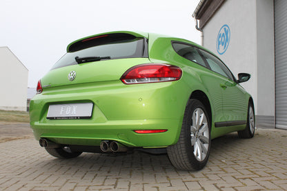 FOX VW Scirocco - 13 Endschalldämpfer Ausgang rechts/links - 2x76 Typ 25 rechts/links