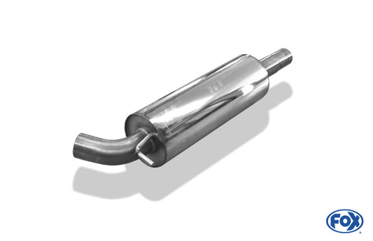 FOX VW Polo 6R - GT und GTI Vorschalldämpfer 63,5mm