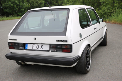 FOX VW Golf I GTI Endschalldämpfer Ø63,5mm - 1x63,5 Typ 23