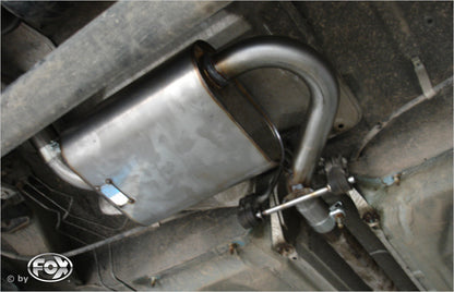 FOX VW Golf IV Cabriolet Mittelschalldämpfer